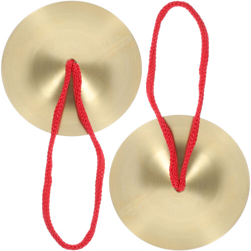 Orff Teaching Aids Finger Cymbal Brass Musical Instruments