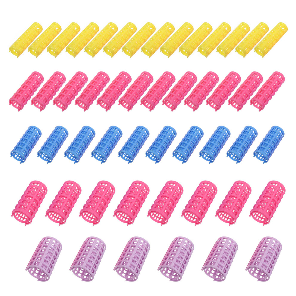 Vaguelly 50 Pcs Rollers For Hair Curling Curler Clips Sturdy