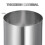 Cold Dish Shaper Stainless Steel Round 3pcs 6