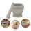 Garlic Grinder Manual Kitchen Accessory Grey Pp 1 Set 3