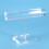 Solid Acrylic Jewelry Display Holder Transparent Bracelet Stand 8