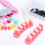 2 Boxes Nail Practice Stand Accessories Tip Display Training Rack 11
