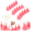 2 Boxes Nail Practice Stand Accessories Tip Display Training Rack 10