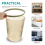 Waste Storage Can Room Trash Bin Transparent Green Pet 1pack 10