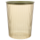 Waste Storage Can Room Trash Bin Transparent Green Pet 1pack 3