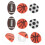 6Pcs Reusable Straw Covers End Caps Protectors Decors 3