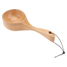 Natural Wood Serving Spoon Wooden Water Ladle Long Handle Kitchen Utensils For Tea Soup