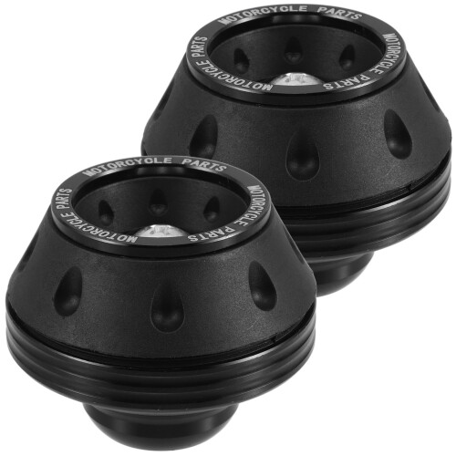 Motorcycle Axle Fork Protector Hambini Bottom Bracket Black