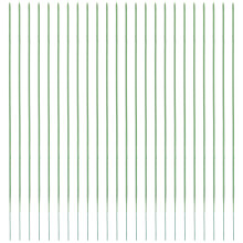 50 Stuks Bloemsteel 25,00x0,20x0,20 Cm Groen