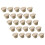 50pcs Seasoning Packing Cups Khaki Paper Pulp 11
