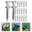 26pcs Core Aerator Lawn Tool For Gardening 4.2x0.8cm 2
