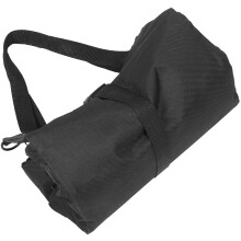 -Rolltasche Oxford Stoff Schwarz Vielseitig Und Langlebig
