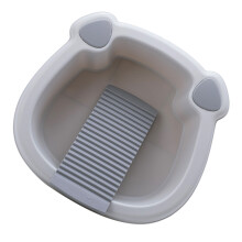 Washboard And Washing Basin Clothes Bucket Kids Bath Baby Bin For