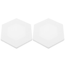 2 Pcs White Canvas Drawing Board Creative Student Child