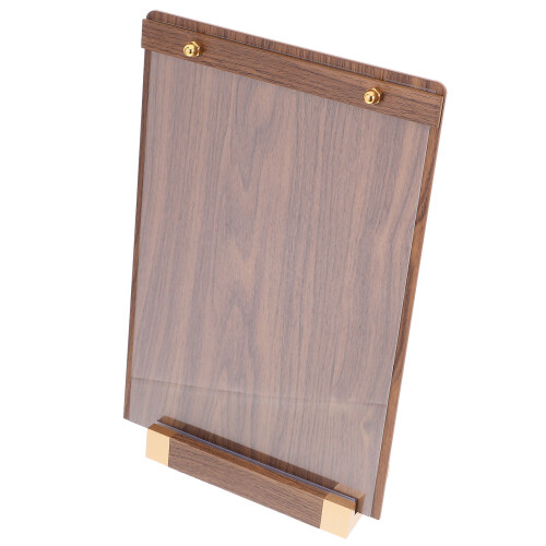 Wooden Document Display Stand  Professional Image Presentation 2