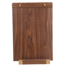 Wooden Document Display Stand Professional Image Presentation