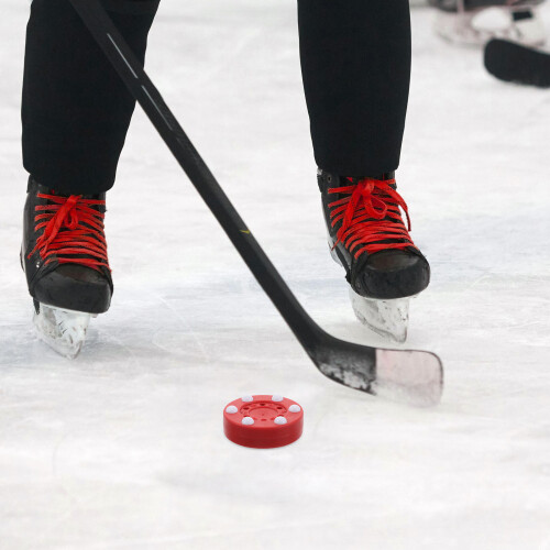 Official Hockey Pucks Red Pp 1set 2