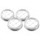 1Set Robust Silbernes Blumensteckgitter Für Und 5