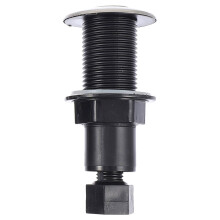 Toilet Press Button Plastic Black 1pcs
