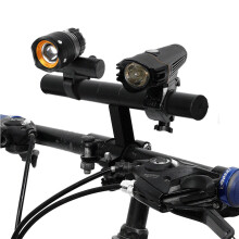 Worgeous 车 扩展架 Handlebar Flashlight Mount Functional Extension Black