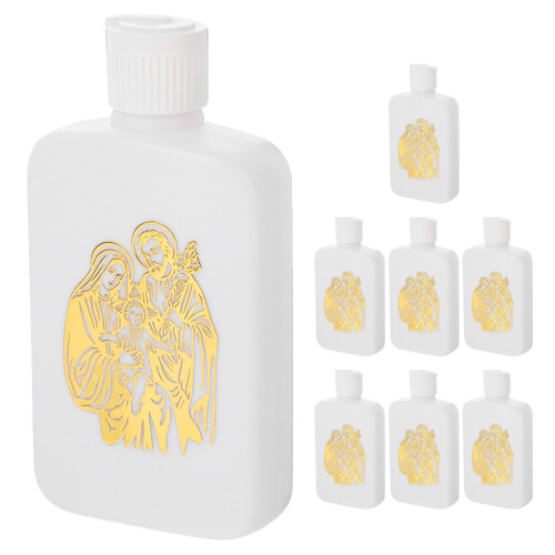 Plastic Holy Water Bottle 8pcs For Catholic Baptism Use