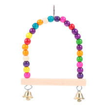 1X Multi Kleur Vogel Swing Speelstand Papegaaien