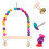 1X Multi Kleur Vogel Swing Speelstand Papegaaien 7