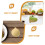 Cake Decorating Boards Golden Paper 50pcs 7
