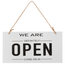 Open Close Sign For Shop Door 1pack 9x4.7x0.2in