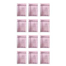 12pcs Mailers Padded Envelopes Wrapping Envelope (Pink)