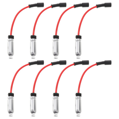 Worgeous  8 Pcs Ignition Wire Set Boot Spark Plug The Car Replacement