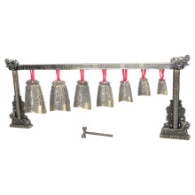 Antique Chinese Bell Chime Instrument Retro Music Chimes Ornament Sturdy Desktop Decor