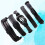 5 Pcs Bracelet Set Man Braided Cord Adjustable Woven 5