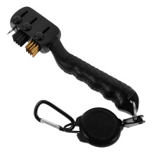 Golf Groove Cleaner Brush Black 1set 12.2x1.97x0.98in