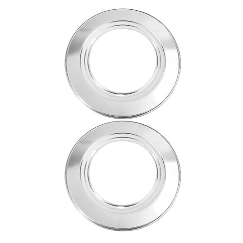2 Pcs Double Layer Steam Rack Steamer Pot For Cooking Silver
