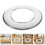 2 Pcs Double Layer Steam Rack Steamer Pot For Cooking Silver 10