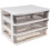 Toiletartikelen Organizer Lade Wit Pp+ps Opberghouder 1