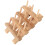 Solid Wood Storage Rack Office Wooden Folding Beech Bobbin Thread 11