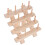Solid Wood Storage Rack Office Wooden Folding Beech Bobbin Thread 2