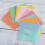 Diy Shimmer Paper Assorted Color Craft Use 150pcs 4