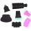 Nail Stamp Template Kit Assorted Color 7pcs 5