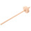 Sewing Yarn Wooden Stand Roller Spindle Thread Machine Khaki 10
