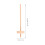 Sewing Yarn Wooden Stand Roller Spindle Thread Machine Khaki 11