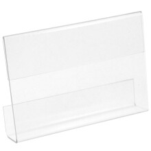 Clear Acry Cardholder Transparent 1pcs 4.72x3.34x0.79in