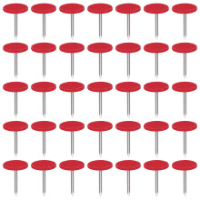 Aesthetic Thumb Tacks Decorative Push Pin Red Iron 200pcs