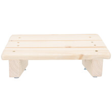 Slanted Foot Stool Khaki 1set 11.8x8.3x4.3in