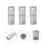 Mrless 6pcs Grease Coupler Nozzle Sprayer Auto Parts Car Tools 2