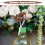 Raindrops Cowboy Hat Decor Felt Assorted Color 3pcs 9