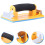 Sanding Block Fine Sandpaper Hand Wood Pole Sander Sanding Sponge 6