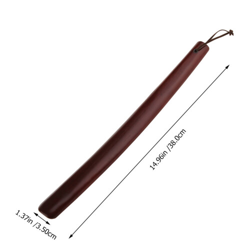 Robuster Holz-Schuhlöffel, praktischer Schuhheber ( ) 1